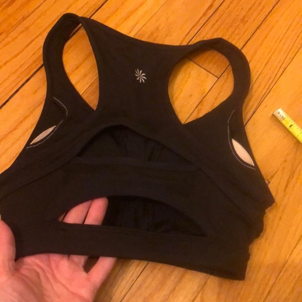 🌸ATHLETA SPORTS BRA XXS - BLACK 🌸 VGUC - Picture 4 of 6